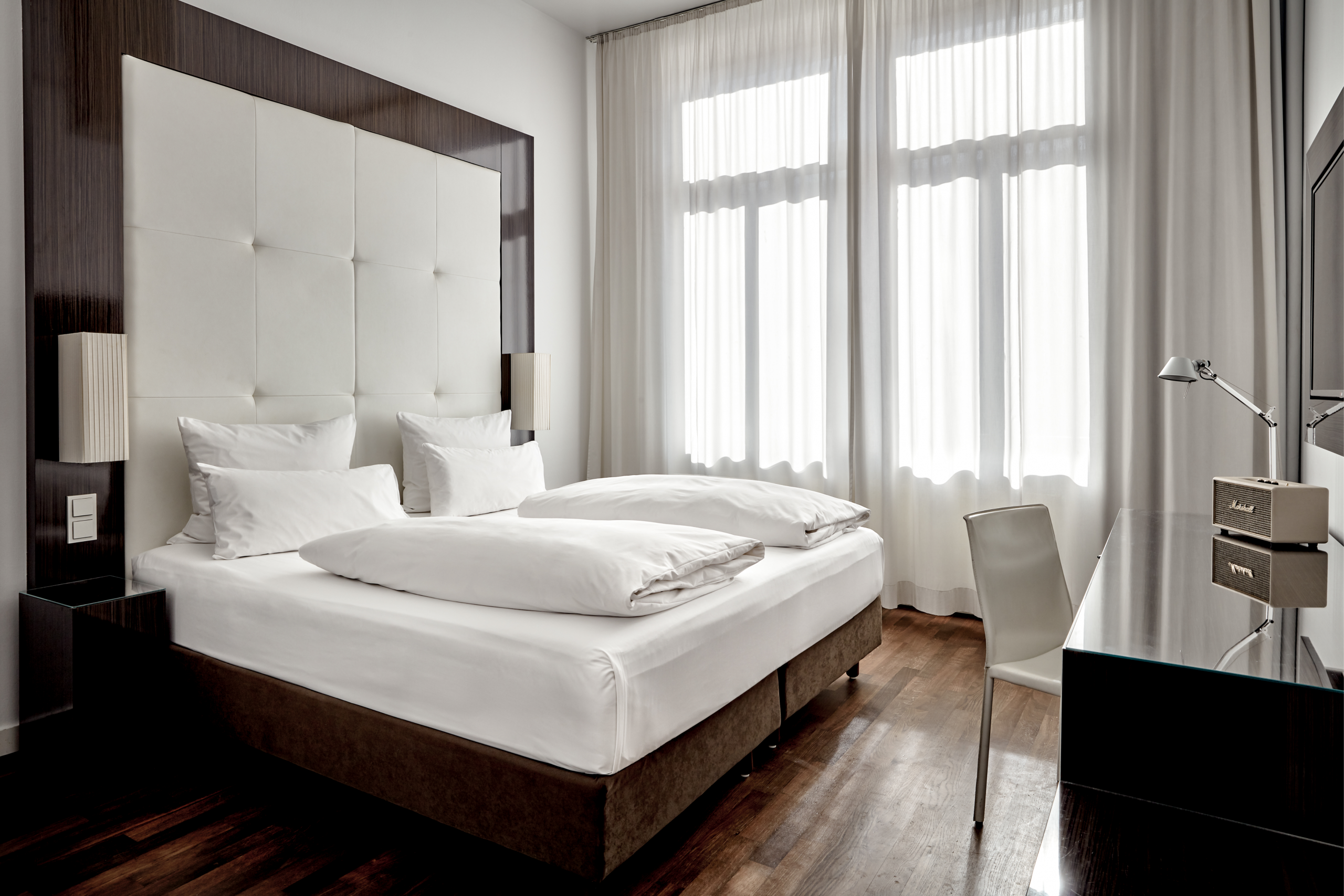 Doppelzimmer The Pure Hotel Frankfurt