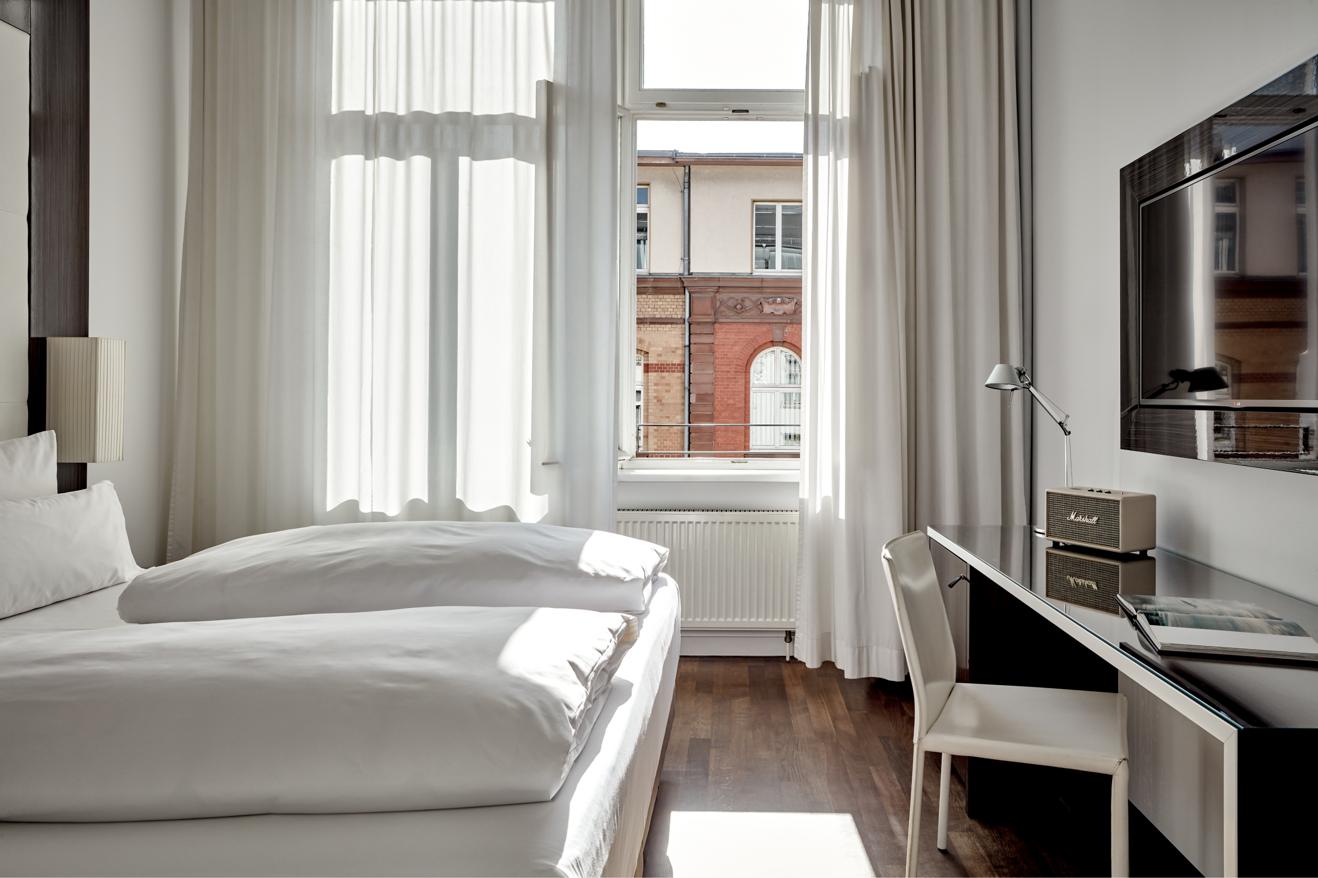 Doppelzimmer The Pure Hotel Frankfurt